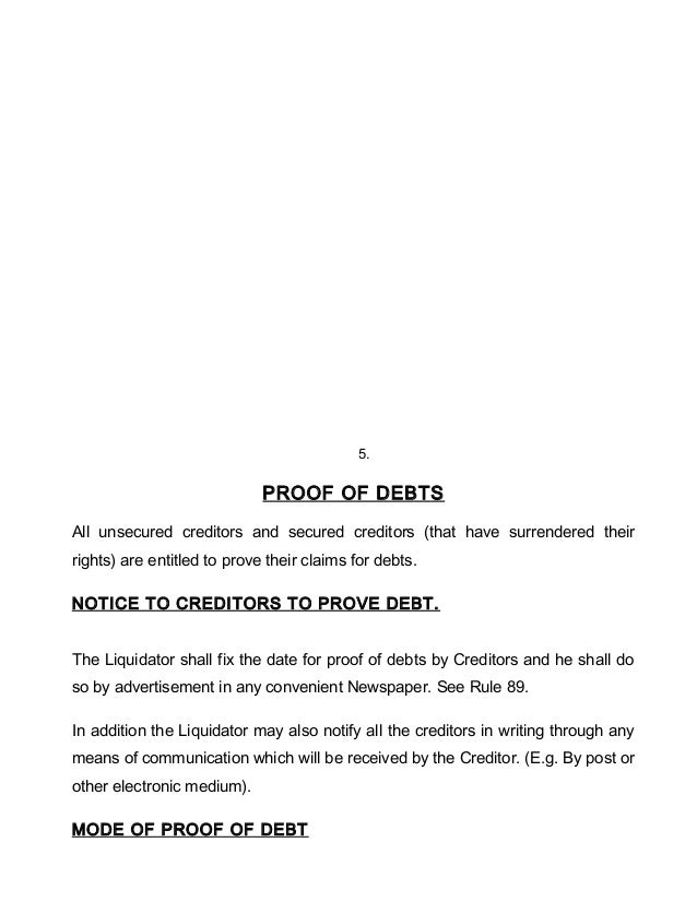 Liquidating a company with no assets form Liquidating a company with no assets form